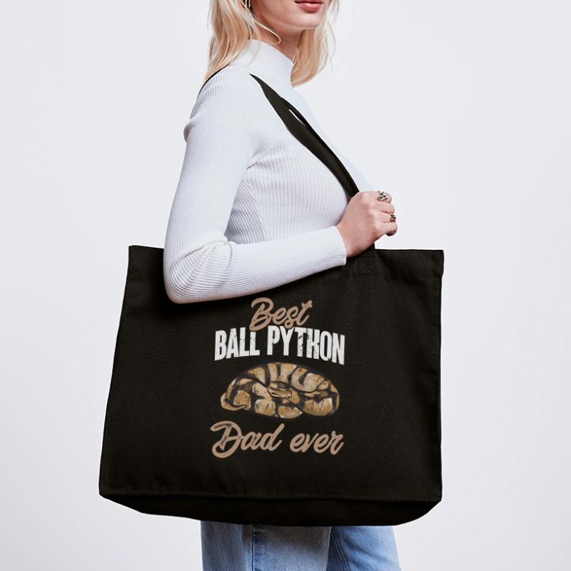 Ball Python Schlange Königspython Stanley/Stella recycelter Shopping Bag