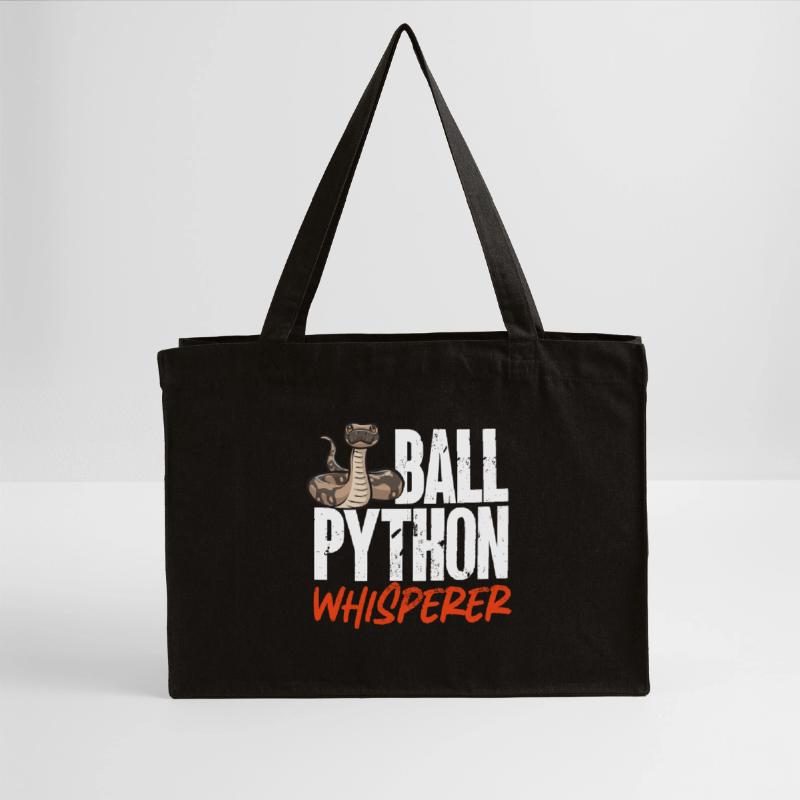 Ball Python Schlange Königspython Stanley/Stella recycelter Shopping Bag