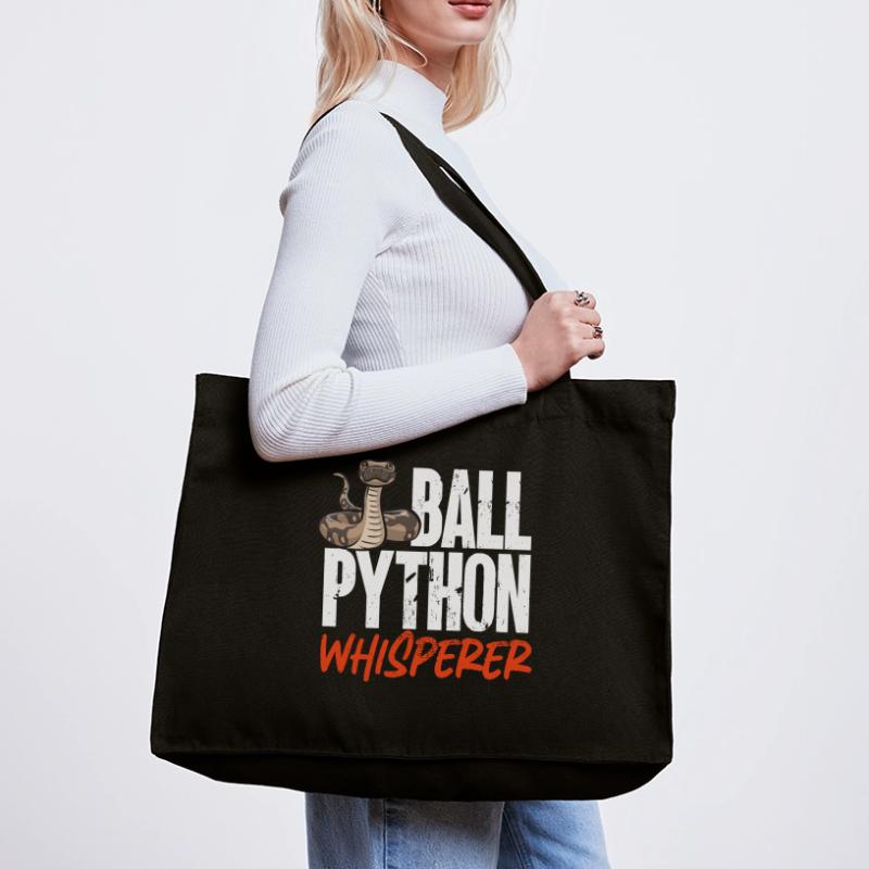 Ball Python Schlange Königspython Stanley/Stella recycelter Shopping Bag