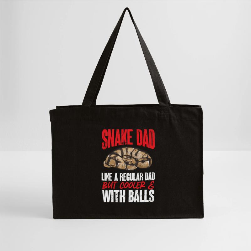 Ball Python Snake King Python Stanley/Stella Recycled Shopping Bag