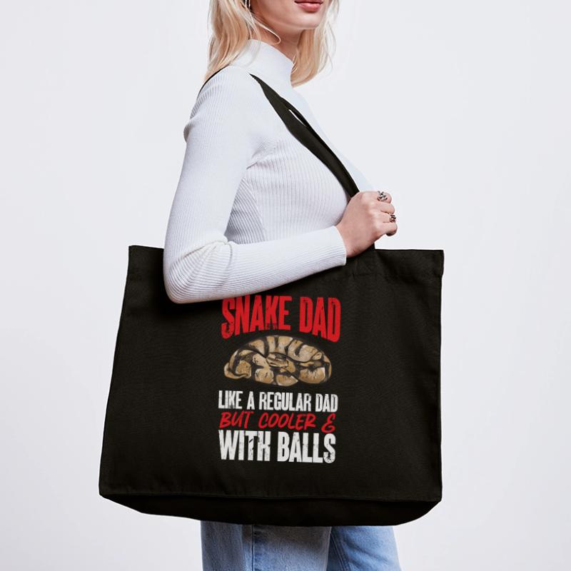 Ball Python Snake King Python Stanley/Stella Recycled Shopping Bag