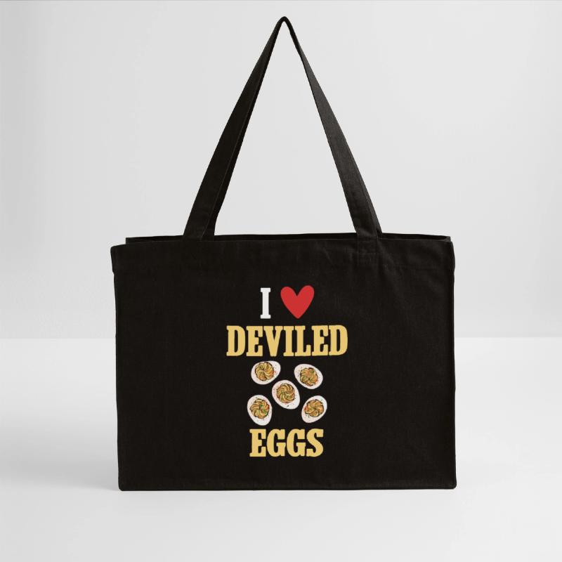 Stuffed Eggs Deviled Eggs Stanley/Stella Recycled Shopping Bag