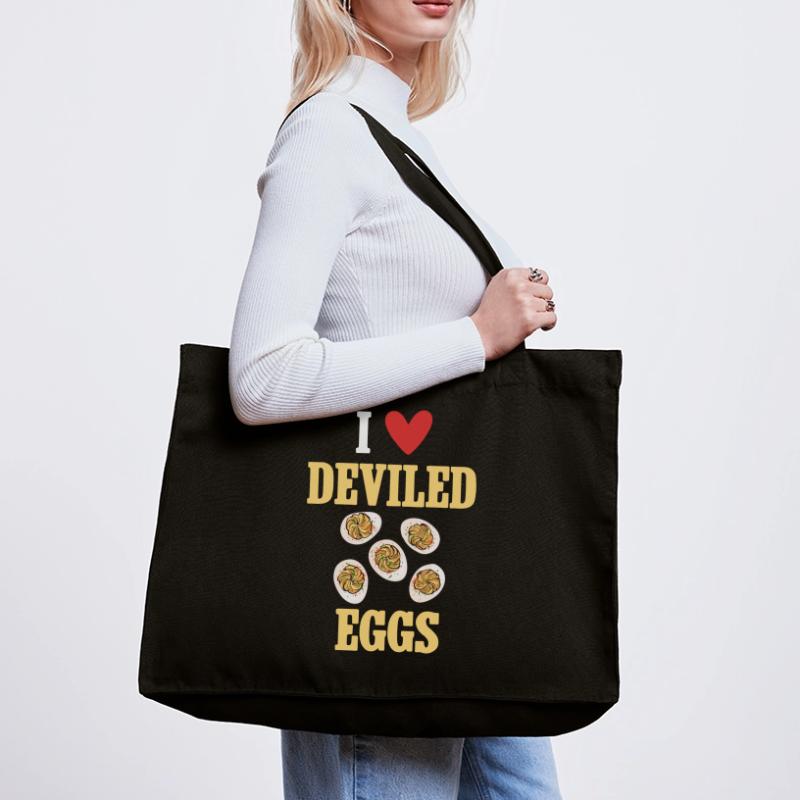 Stuffed Eggs Deviled Eggs Stanley/Stella Recycled Shopping Bag