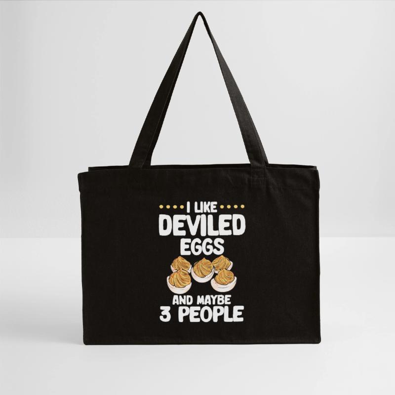 Stuffed Eggs Deviled Eggs Stanley/Stella Recycled Shopping Bag