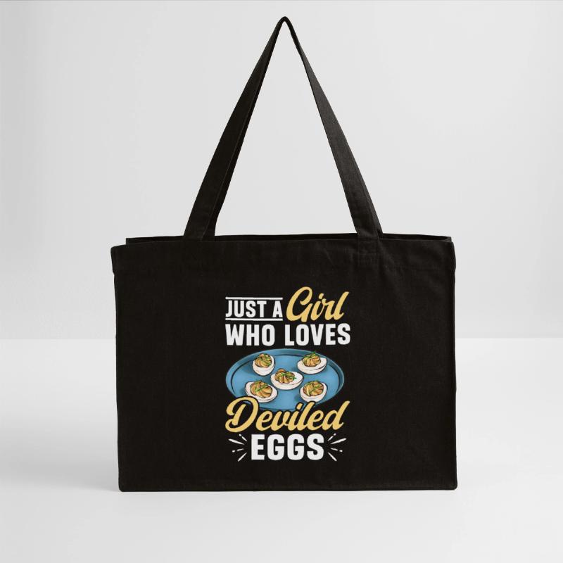 Stuffed Eggs Deviled Eggs Stanley/Stella Recycled Shopping Bag