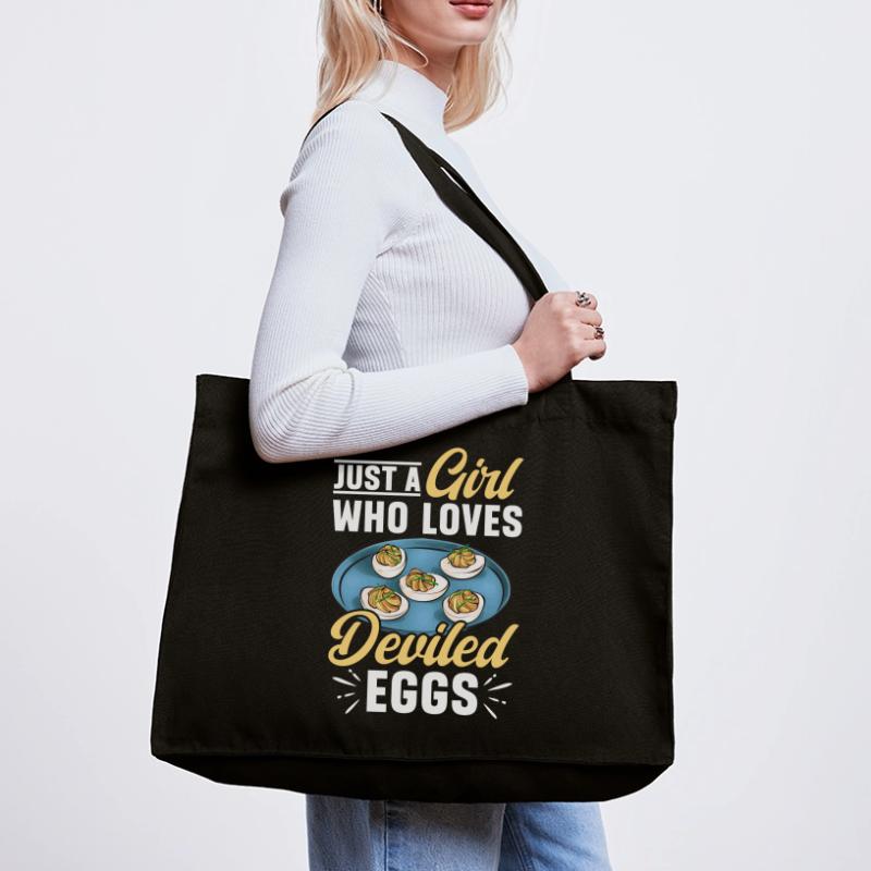 Stuffed Eggs Deviled Eggs Stanley/Stella Recycled Shopping Bag