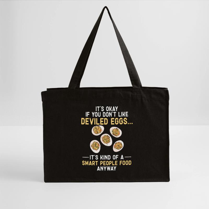 Stuffed Eggs Deviled Eggs Stanley/Stella Recycled Shopping Bag