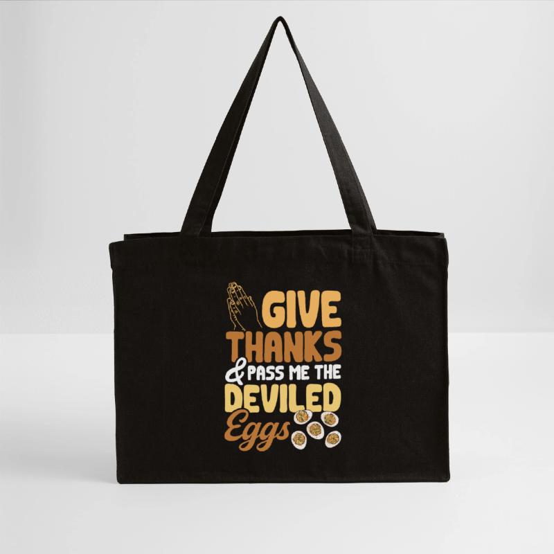 Stuffed Eggs Deviled Eggs Stanley/Stella Recycled Shopping Bag