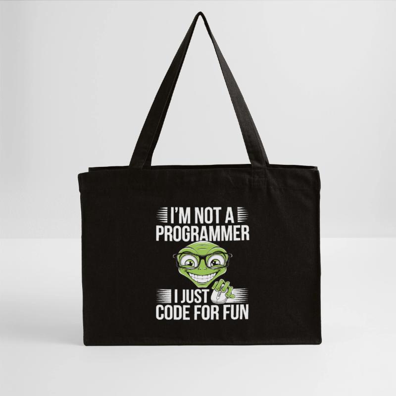 Programmierer Computerfreak Code PC Stanley/Stella recycelter Shopping Bag