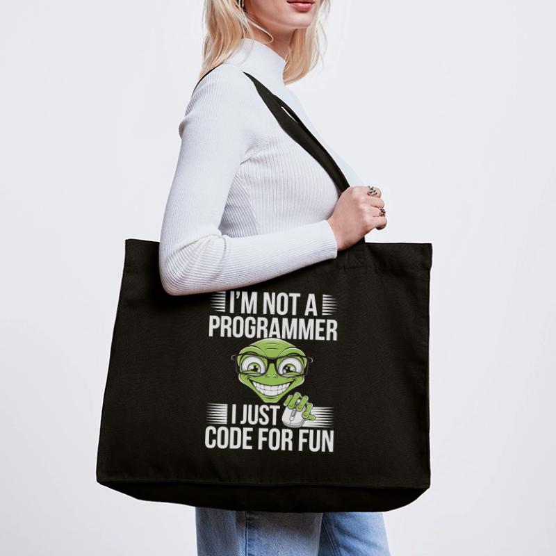 Programmer Computer Freak Code PC Stanley/Stella Recycled Shopping Bag