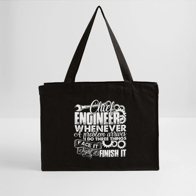 Chief Engineer Solves Problem Stanley/Stella Recycled Shopping Bag