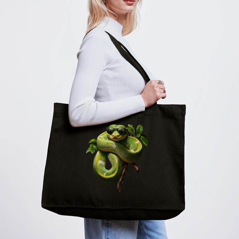 Green Tree Python Snakes Lover Terrarium Stanley/Stella Recycled Shopping Bag