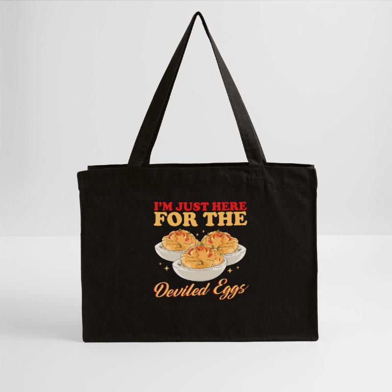 Gefüllte Eier Stuffed Deviled Eggs Geschenk Stanley/Stella recycelter Shopping Bag