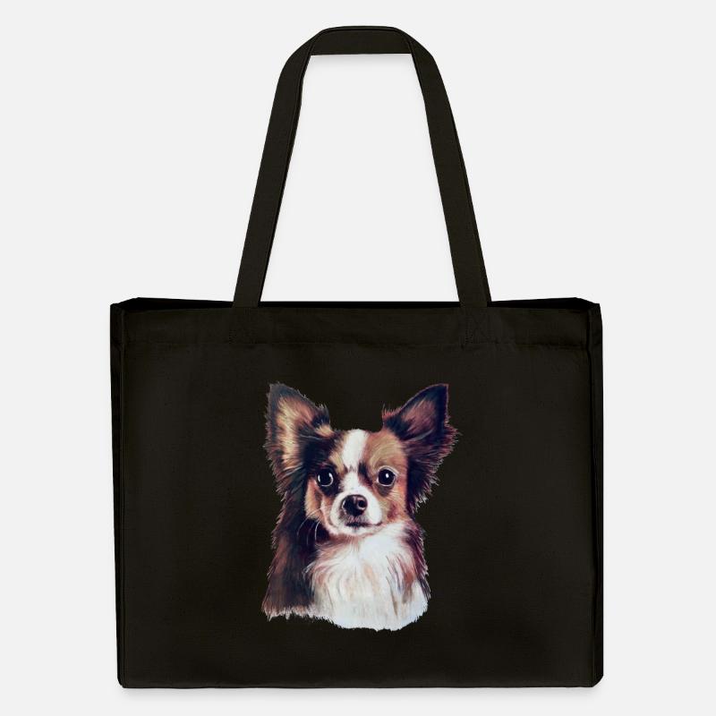 Chihuahua - Stanley/Stella recycelter Shopping Bag - Schwarz