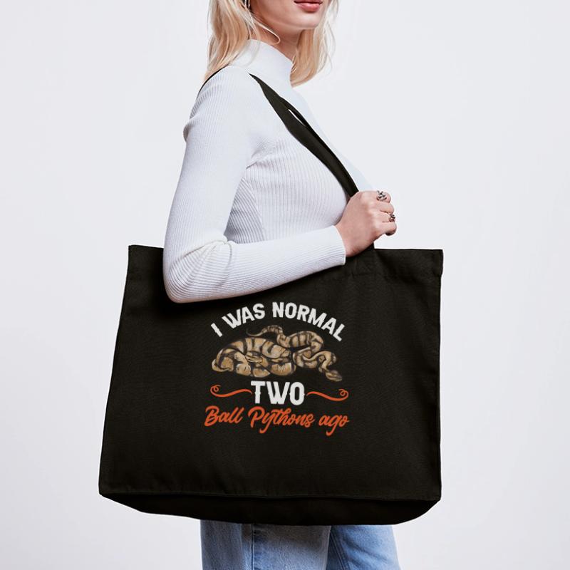 Ball Python Schlange Königspython Stanley/Stella recycelter Shopping Bag