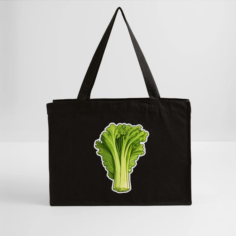 Stangensellerie oder Staudensellerie Stanley/Stella recycelter Shopping Bag