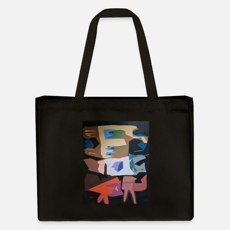 FUCHS - Stanley/Stella recycelter Shopping Bag - Schwarz