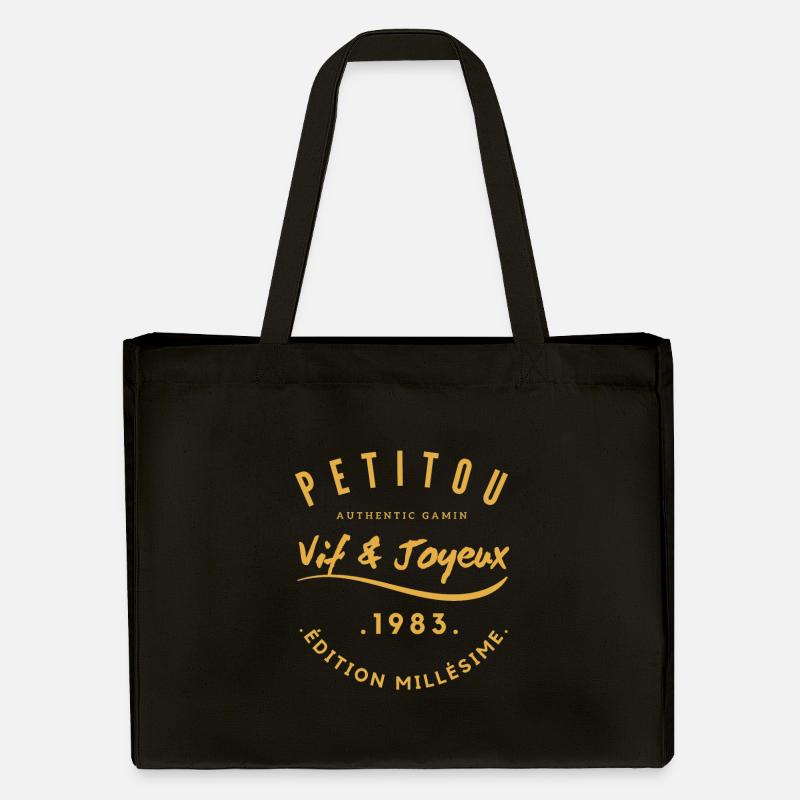 39 - Stanley/Stella recycelter Shopping Bag - Schwarz