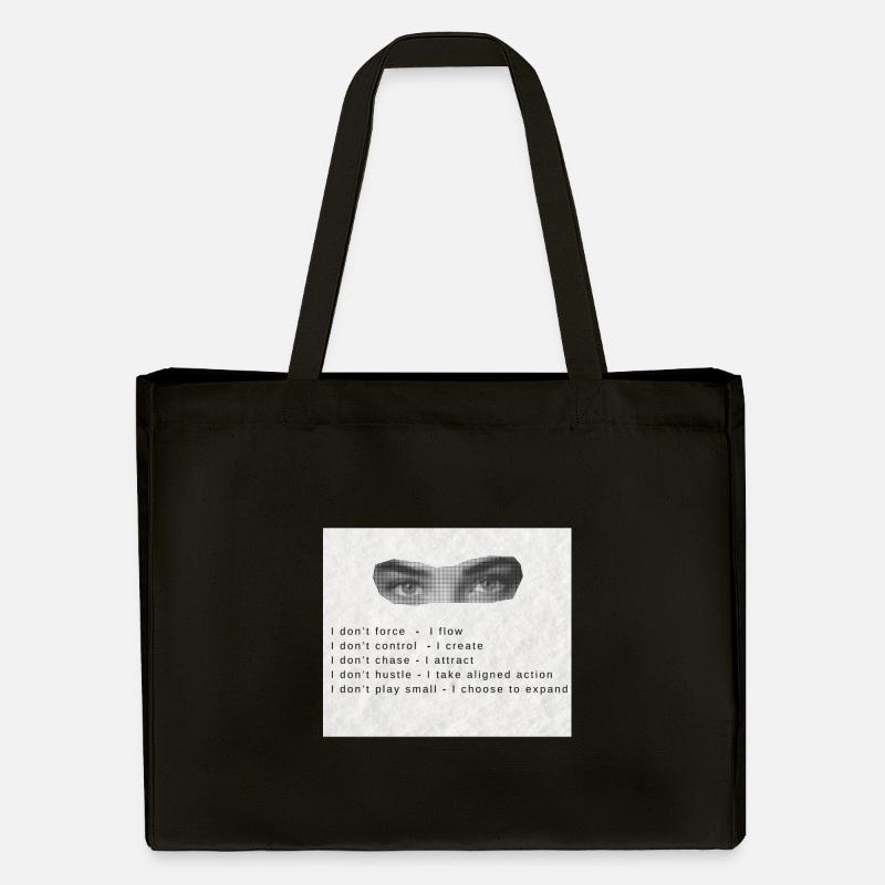 Tatsachen - Stanley/Stella recycelter Shopping Bag - Schwarz