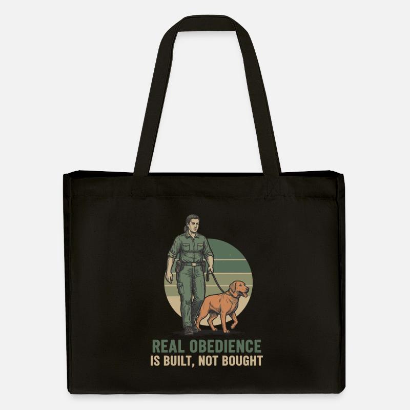 Hundetraining Obedience Statement - Stanley/Stella recycelter Shopping Bag - Schwarz