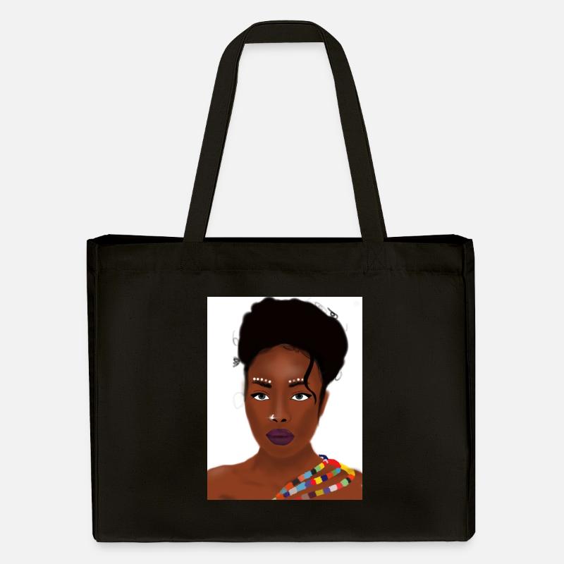 Biutiful Kultur - Stanley/Stella recycelter Shopping Bag - Schwarz