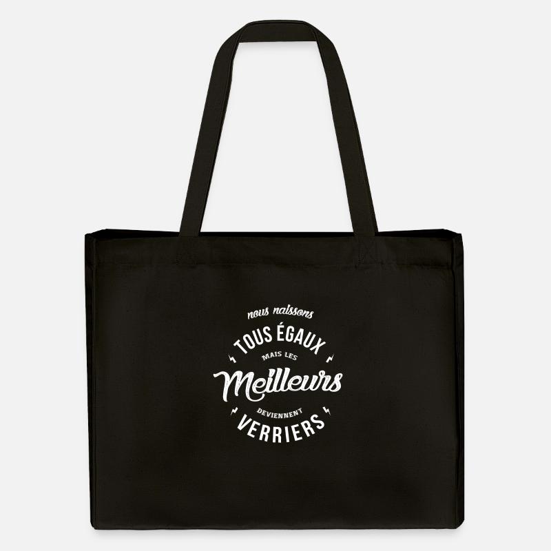 Les meilleurs deviennent Verriers - Cabas recyclé Stanley/Stella - noir