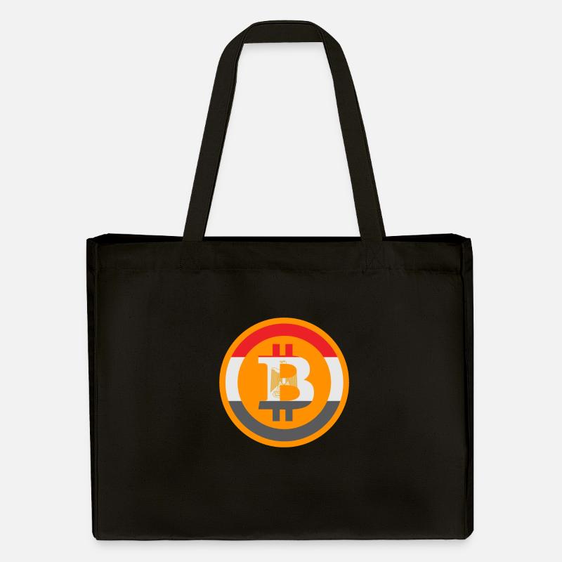 Bitcoin Egypt - Cabas recyclé Stanley/Stella - noir