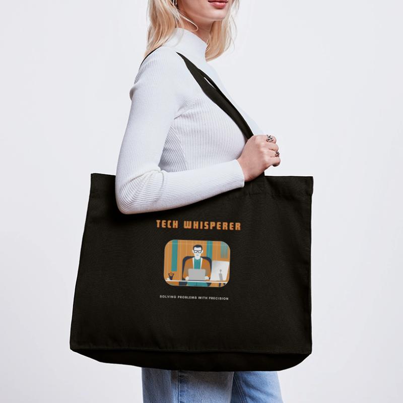 Tech Whisperer Solving Problems Stanley/Stella recycelter Shopping Bag