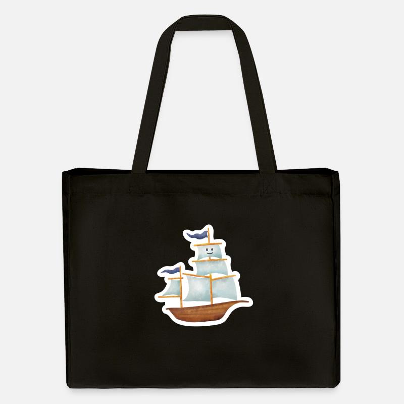 Voilier - Cabas recyclé Stanley/Stella - noir