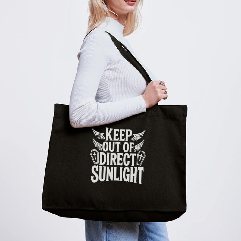 Tenir à l’abri de la lumière directe du soleil ! Vampire Goth Emo Cabas recyclé Stanley/Stella