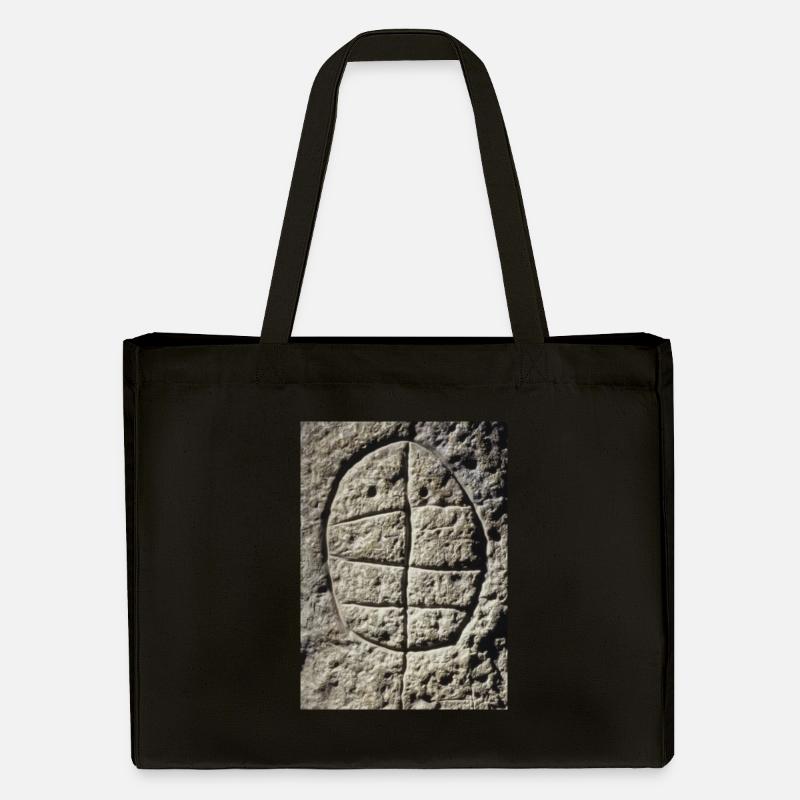 Dolmengöttin Symbol 2 - Stanley/Stella recycelter Shopping Bag - Schwarz