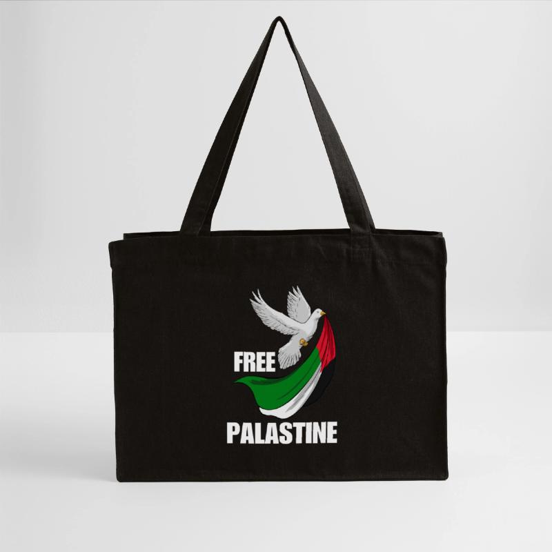 Free Palestine Design – Statement for Peace Stanley/Stella Recycled Shopping Bag