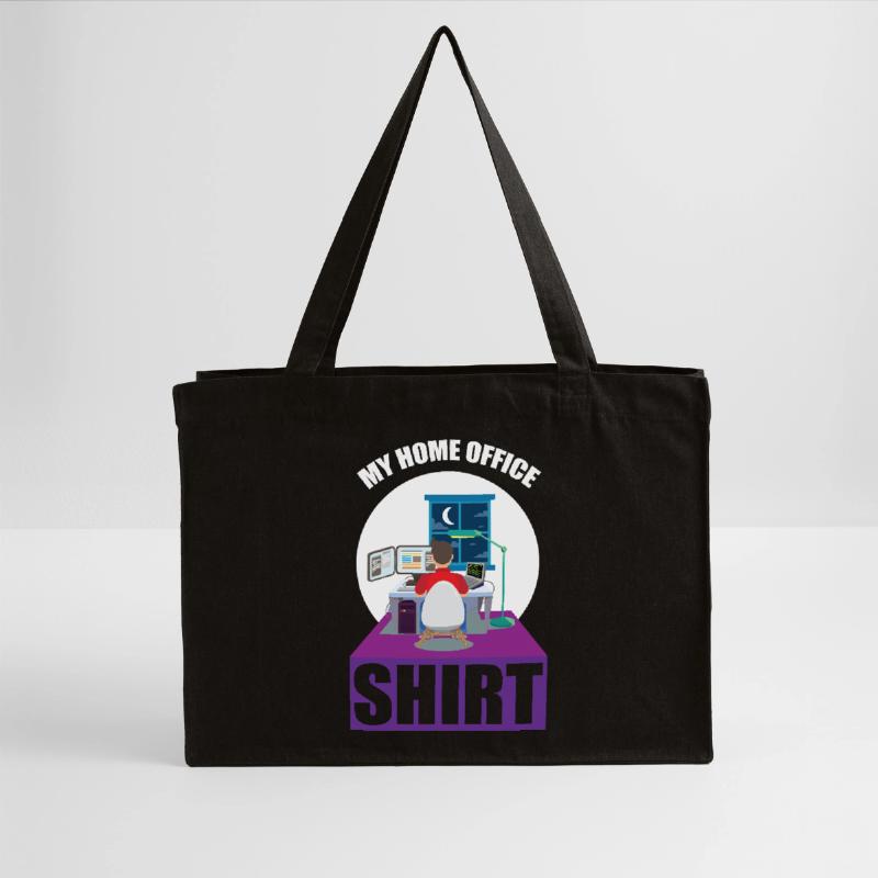 Night Shift Coder Programmer Desk Graphic Stanley/Stella recycelter Shopping Bag