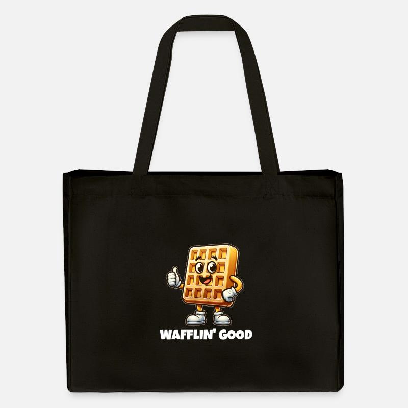 Wafflin' Good - Cabas recyclé Stanley/Stella - noir