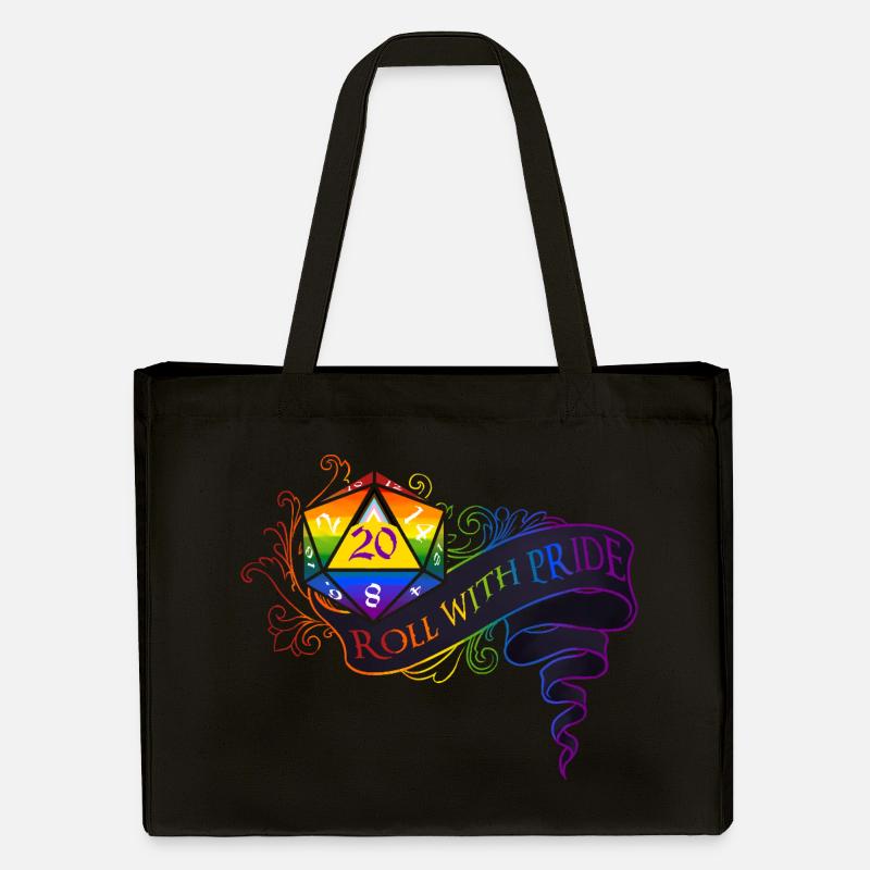 Roll with PRIDE again ! - Cabas recyclé Stanley/Stella - noir