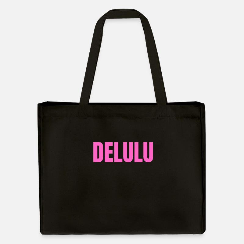DELULU - Cabas recyclé Stanley/Stella - noir