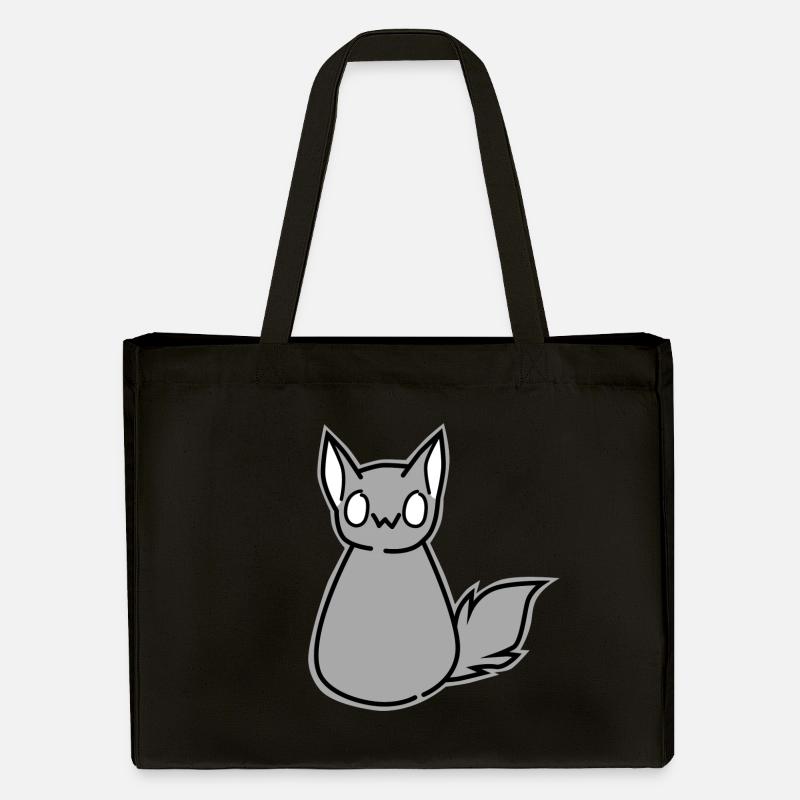 Loup OwO - Cabas recyclé Stanley/Stella - noir