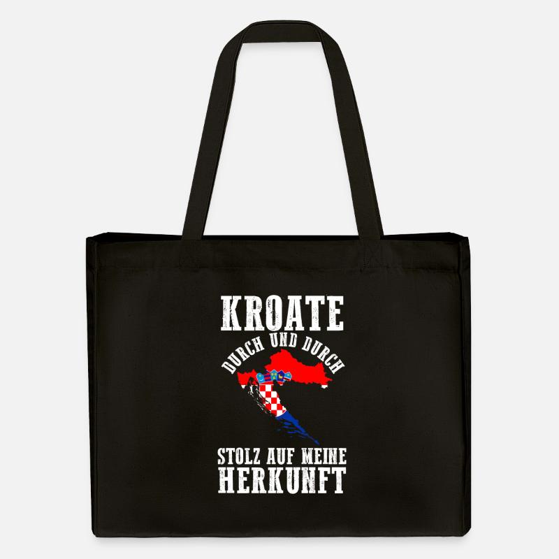 Croate Croate Croatie - Cabas recyclé Stanley/Stella - noir