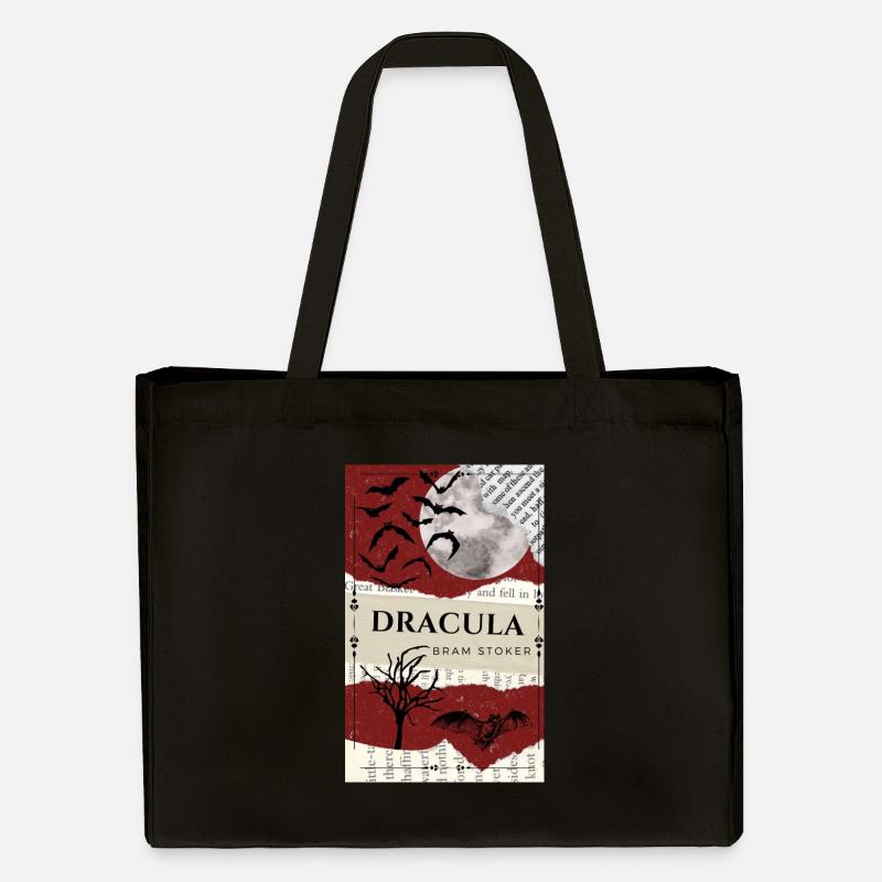 Dracula - Bram Stoker - Stanley/Stella recycelter Shopping Bag - Schwarz