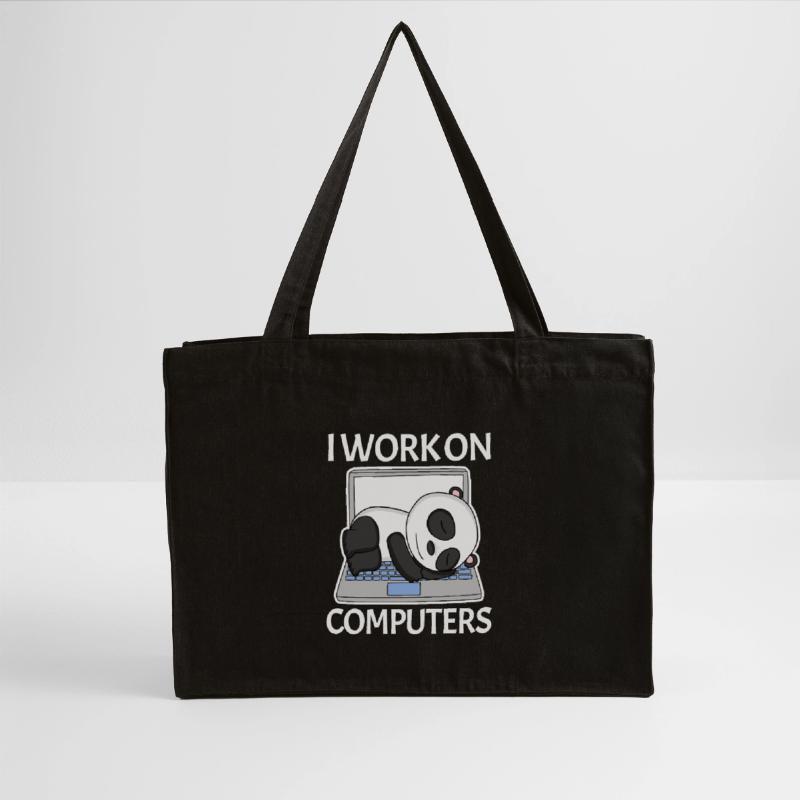 Computer Nerd Programmierer Herren Geschenk Stanley/Stella recycelter Shopping Bag