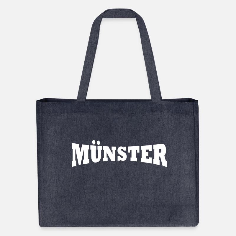 Munster logo - Cabas recyclé Stanley/Stella - bleu nuit