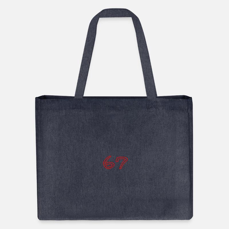 67 - Stanley/Stella Recycled Shopping Bag - midnight blue