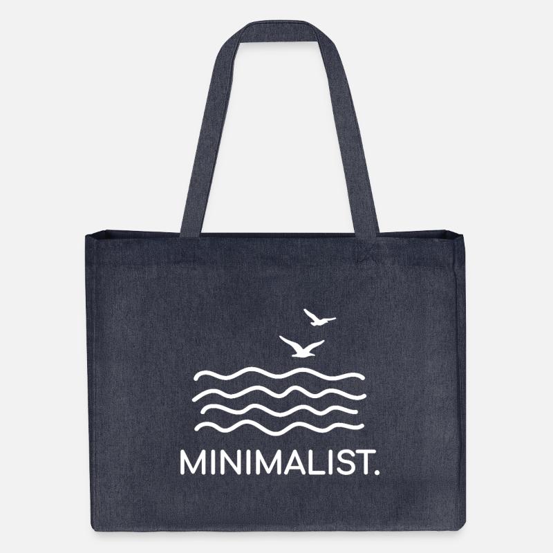 MINIMALIST - OCEAN - Cabas recyclé Stanley/Stella - bleu nuit