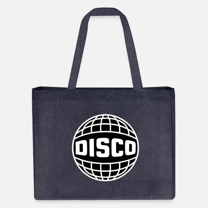 DISCO Kugel - Stanley/Stella recycelter Shopping Bag - midnight Blue