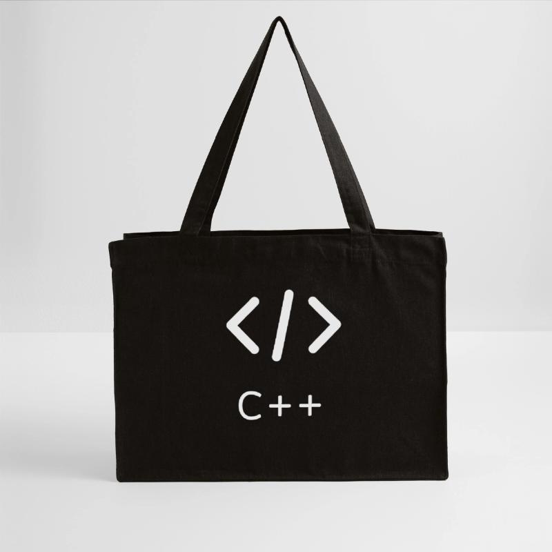 C++ Programmiersprache Programmierer programmieren Stanley/Stella recycelter Shopping Bag