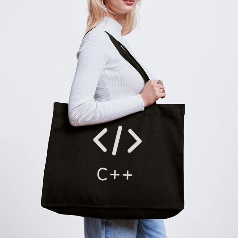 C++ Programmiersprache Programmierer programmieren Stanley/Stella recycelter Shopping Bag