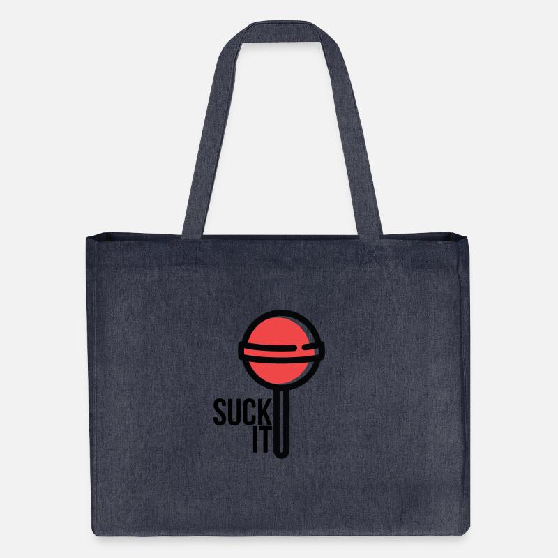 SUCK IT RED - Cabas recyclé Stanley/Stella - bleu nuit