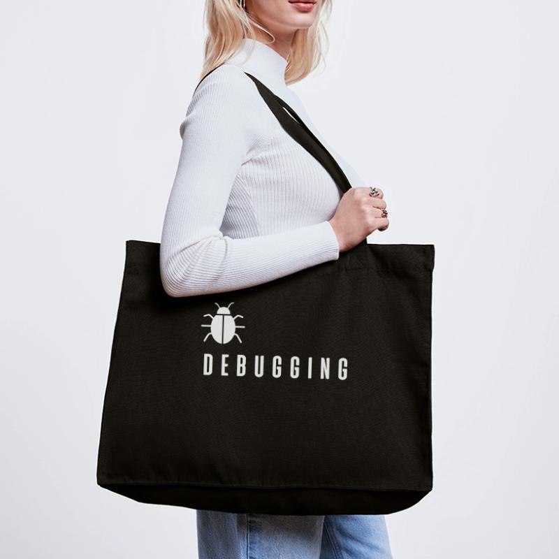 codage programmeur tech drôle conception débogage Cabas recyclé Stanley/Stella