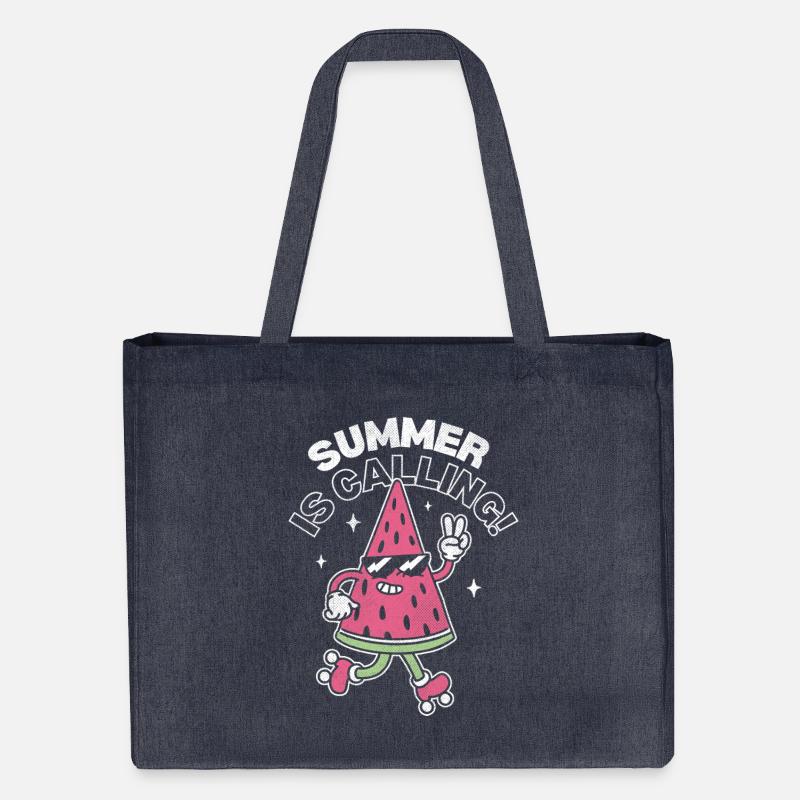 L’été vous appelle - Cabas recyclé Stanley/Stella - bleu nuit