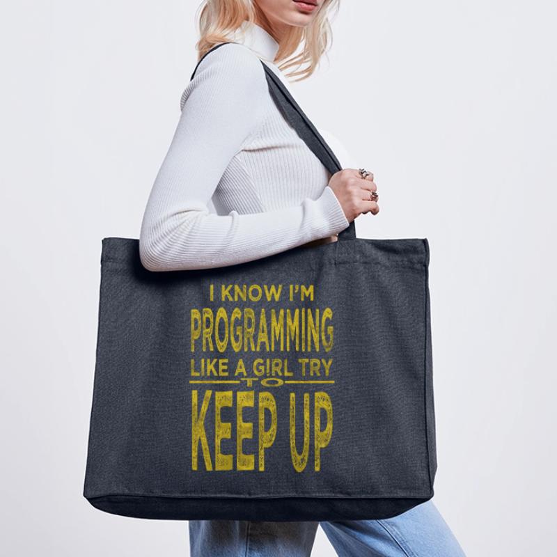 Birthday Present C Plus Plus PC Frontend Developer Stanley/Stella Recycled Shopping Bag